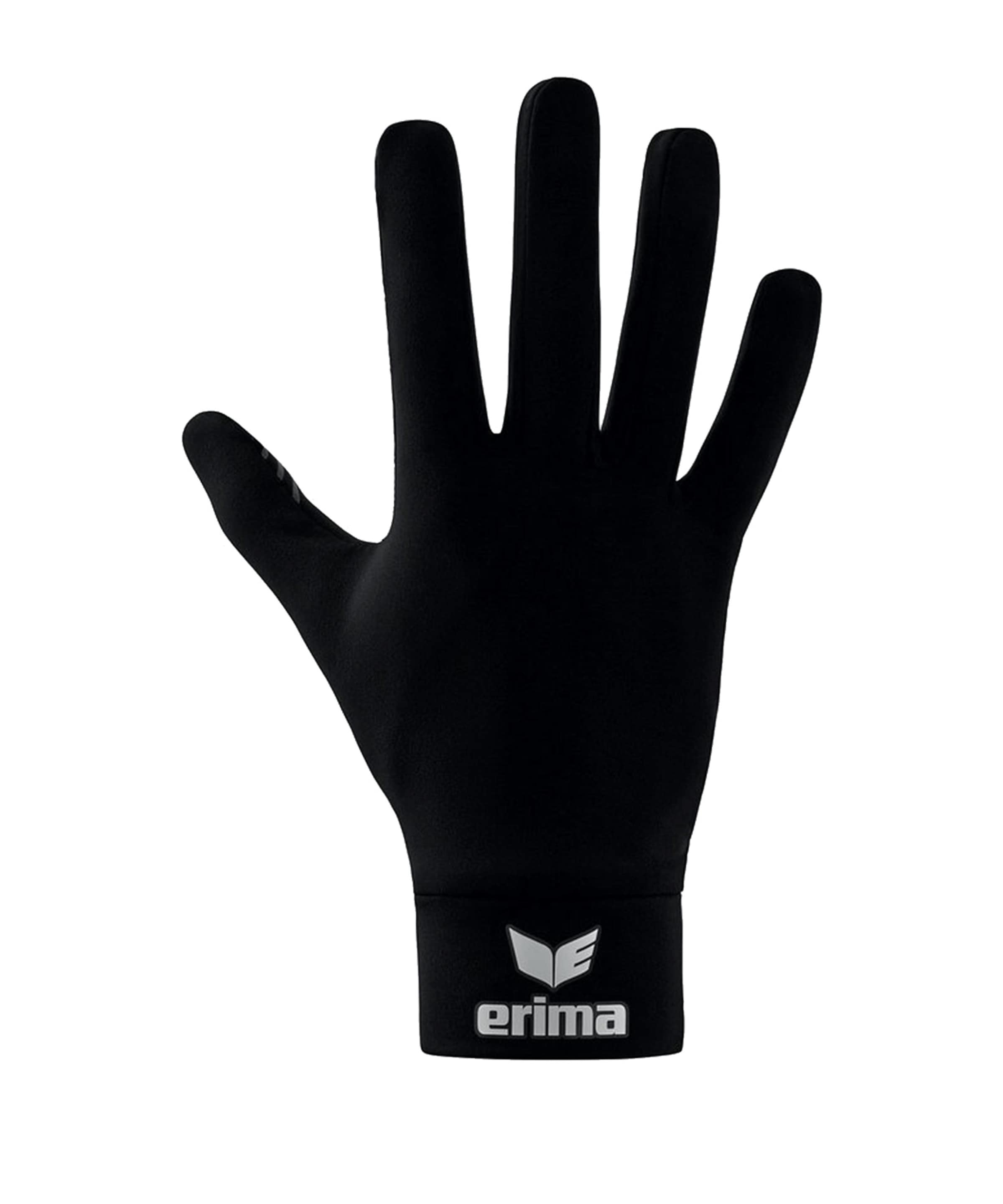 Gants de sport ERIMA en noir : devant