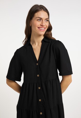 Robe-chemise Usha en noir