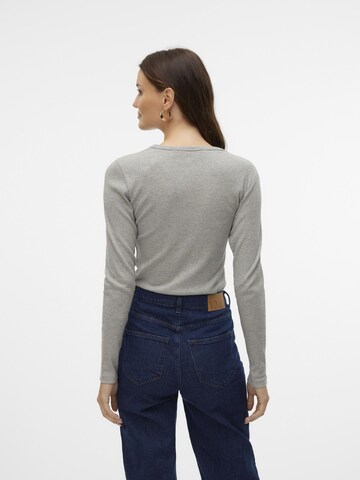 VERO MODA Shirt 'CHLOE' in Grey