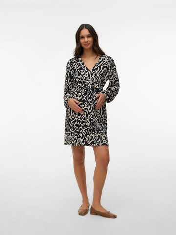 Vero Moda Maternity - Vestido 'MFRIGA' en negro: frente