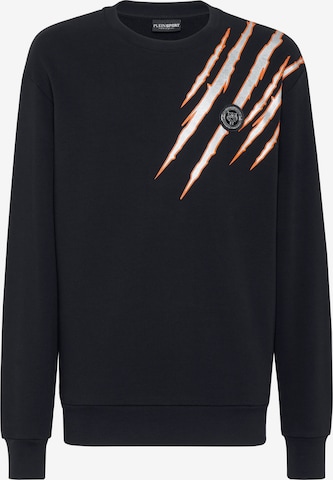 Plein Sport Sweatshirt 'Scratch' in Black: front