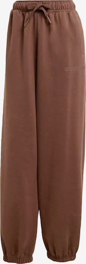 Sportinės kelnės 'Essentials' iš ADIDAS ORIGINALS, spalva – ruda, Prekių apžvalga