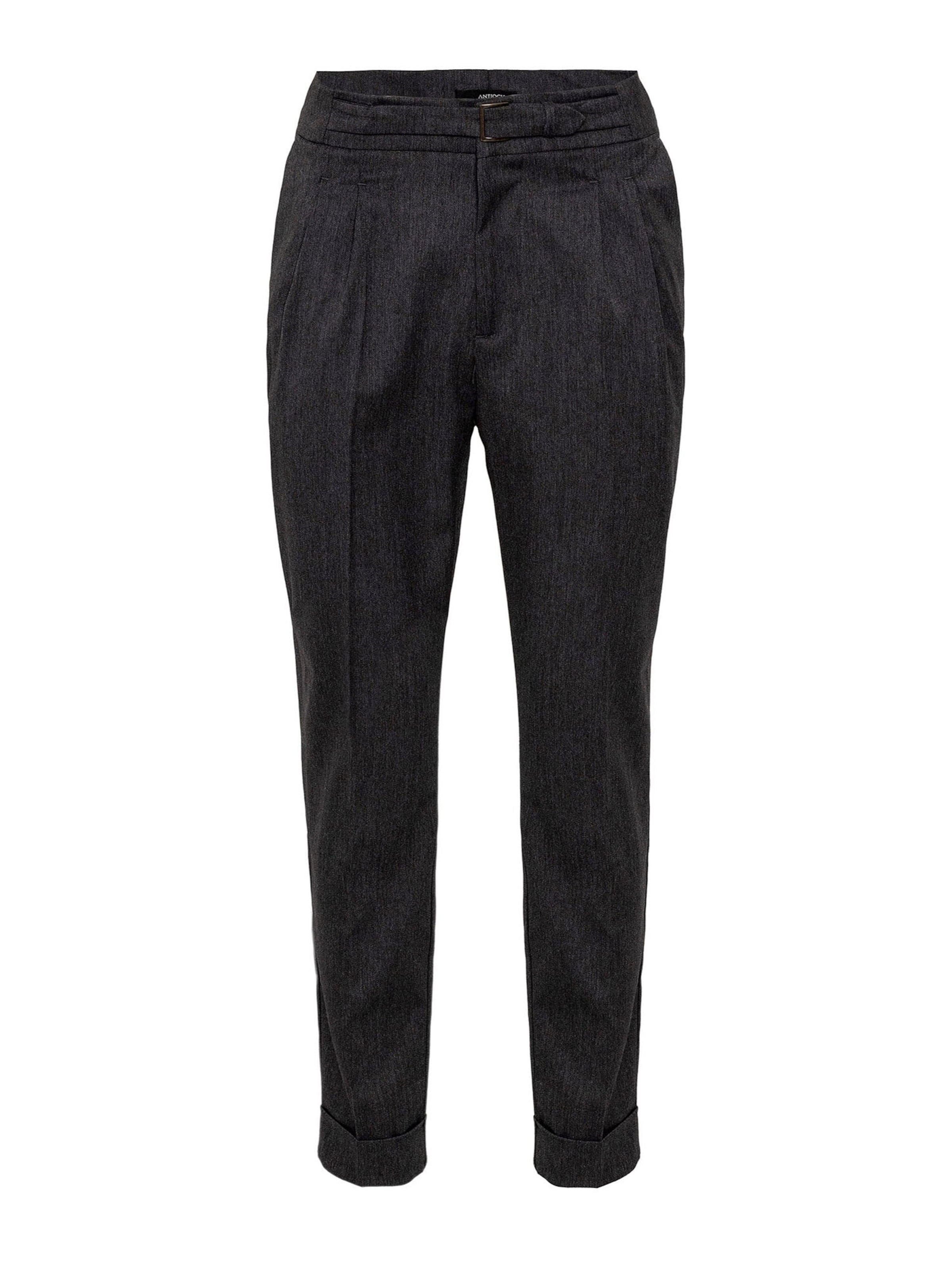 Regular Pantalon à pince Antioch en gris : devant