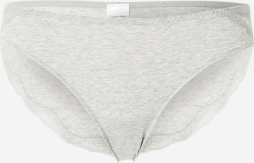 Slip Calvin Klein Underwear en gris : devant