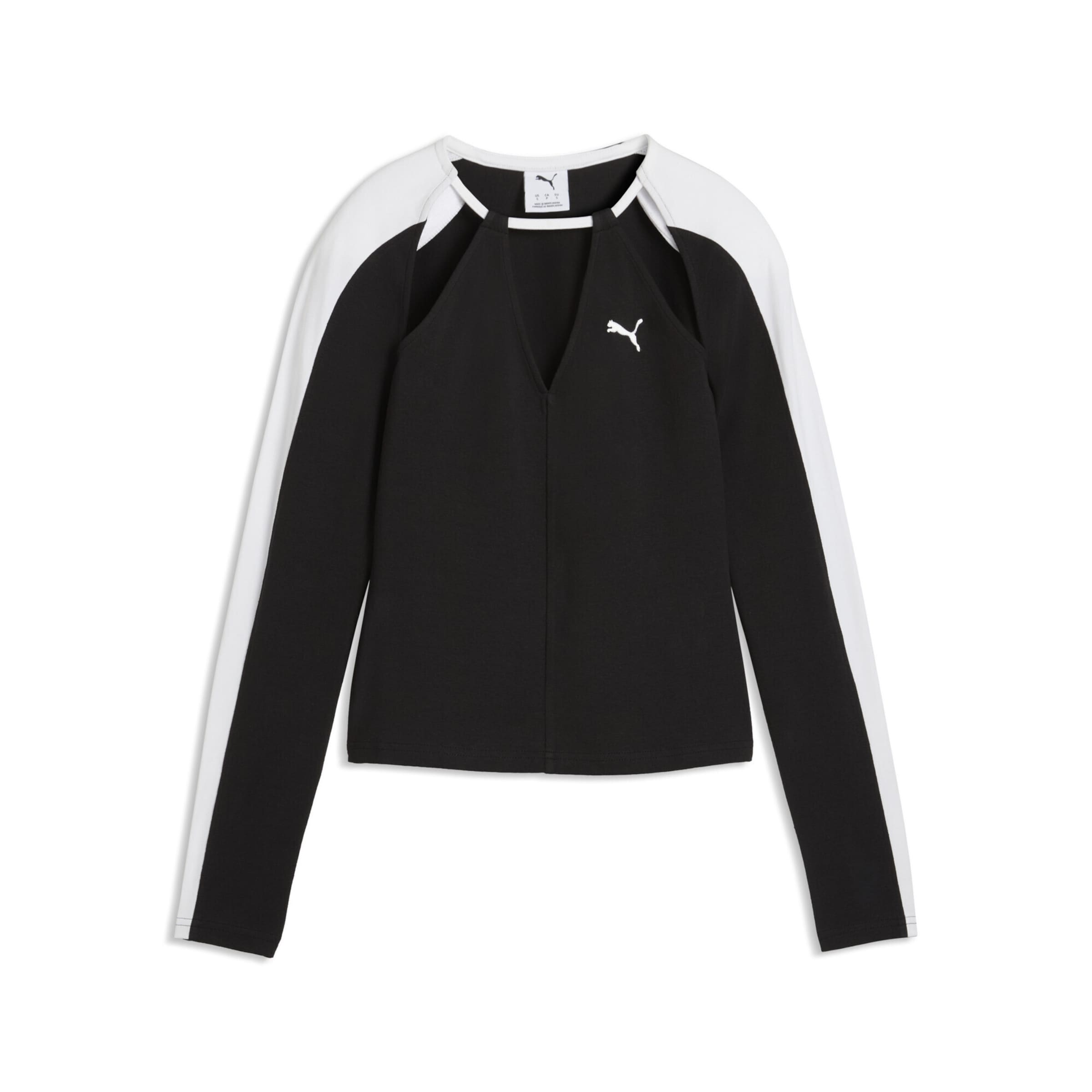 T-shirt 'T7' PUMA en noir : devant
