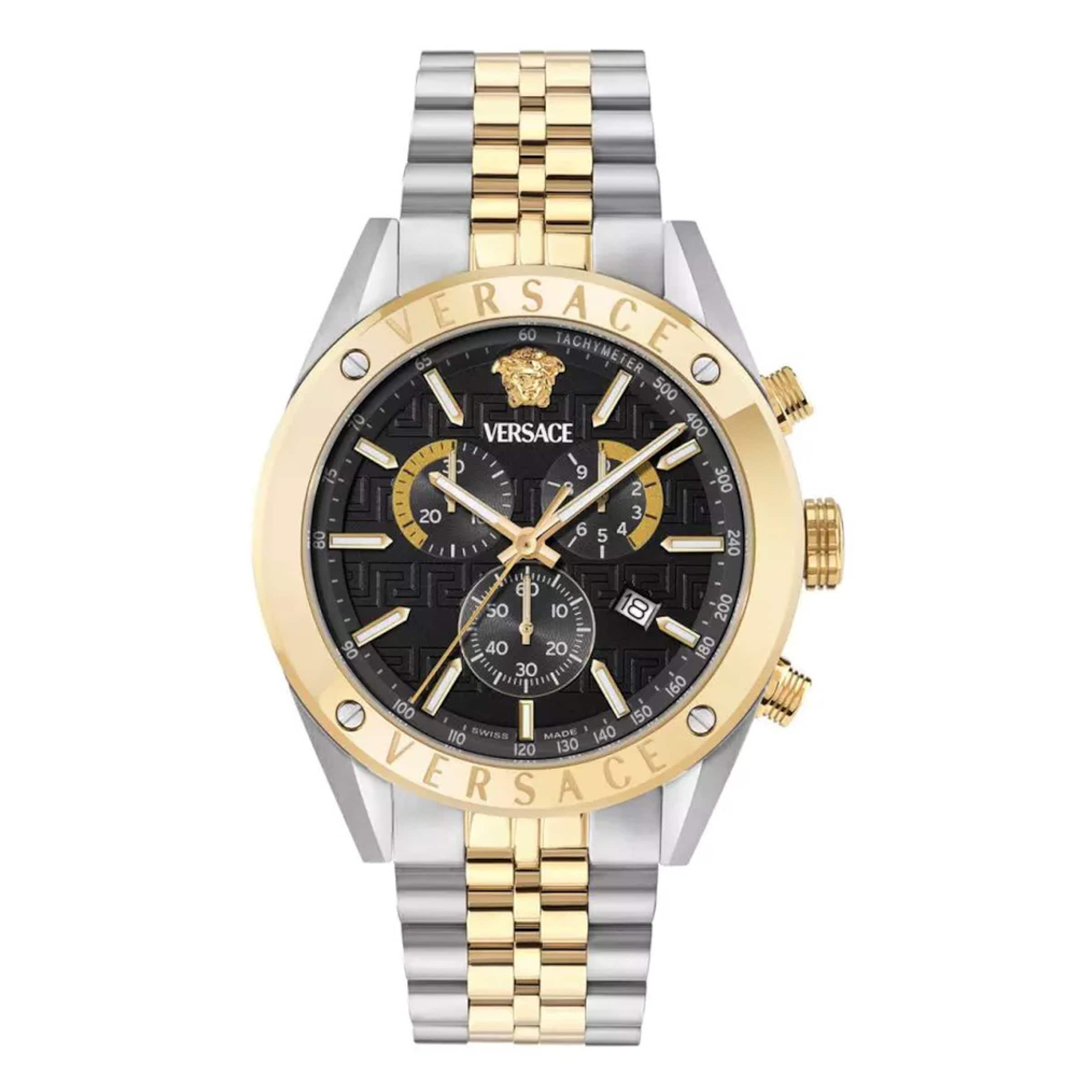 VERSACE Analoguhr in Silber