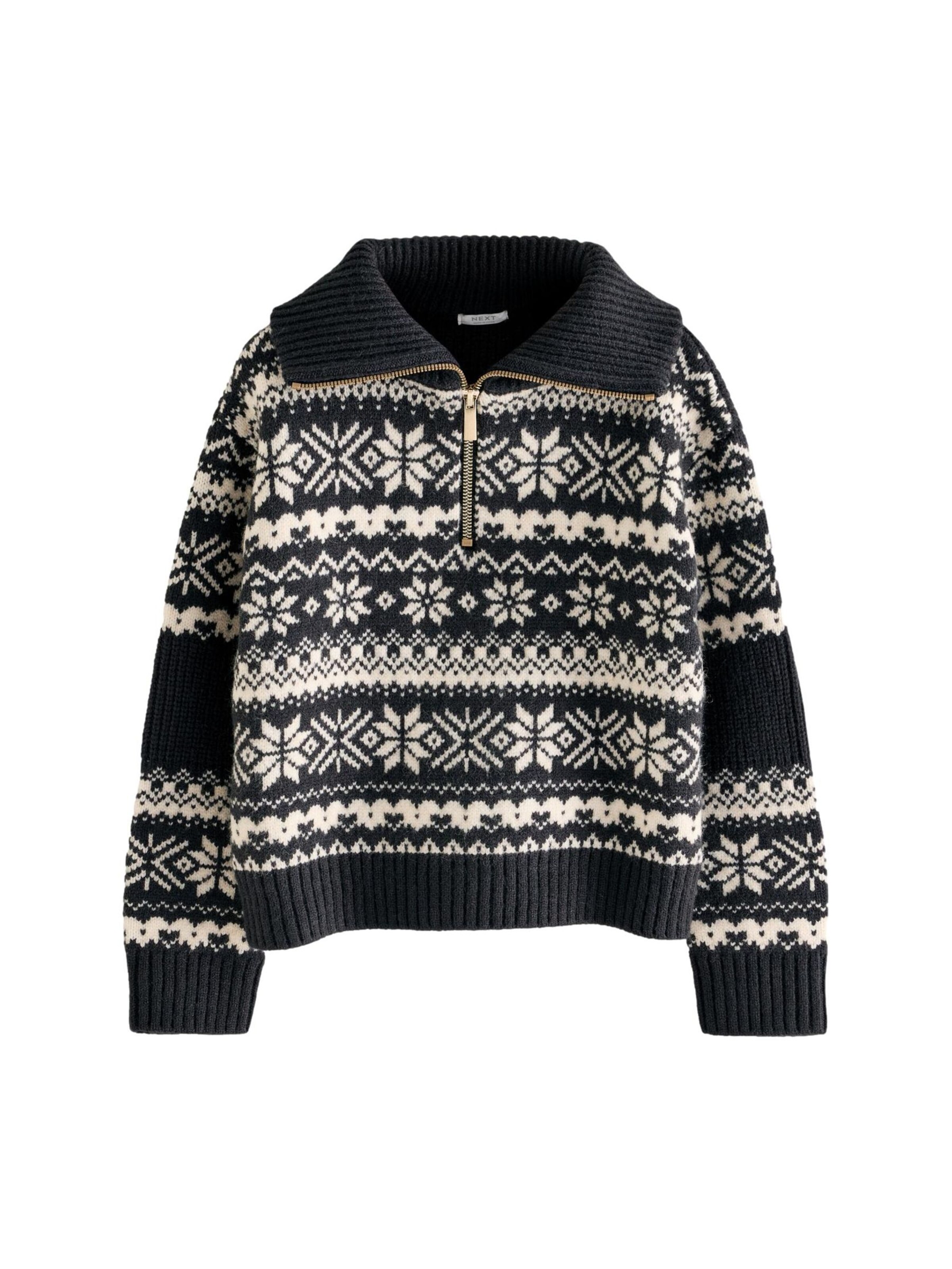 Next Sveter - Sivá: predná strana