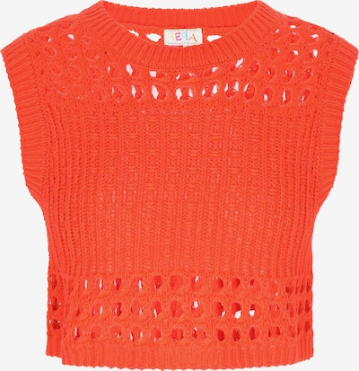 Top brodat IZIA pe portocaliu, Vizualizare produs