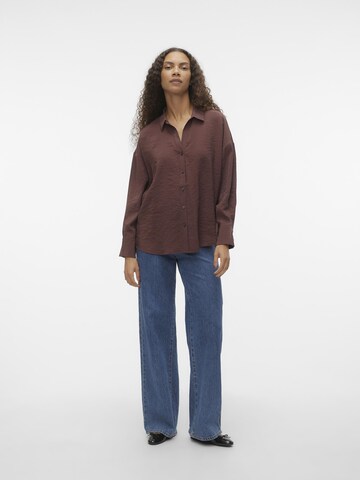 VERO MODA Blouse 'Quenny' in Brown