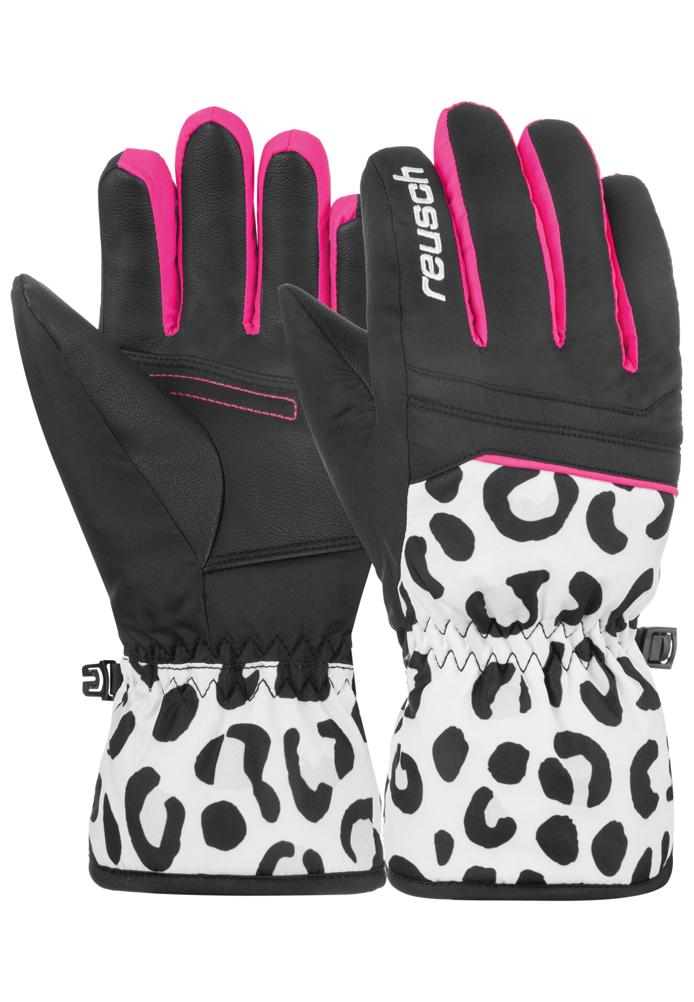 REUSCH Skihandschuh 'Alan Junior' in Pink: Vorderseite