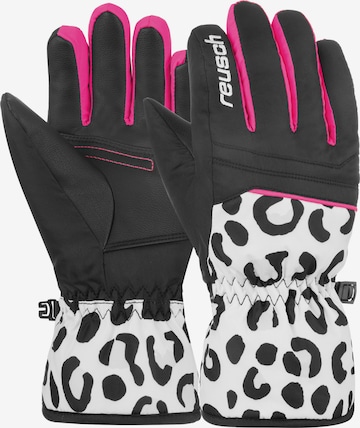 REUSCH Sports gloves 'Alan Junior' in Pink: front