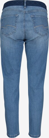 Angels Slimfit Jeans 'Ornella' in Blau