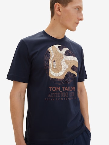 TOM TAILOR Koszulka w kolorze niebieski
