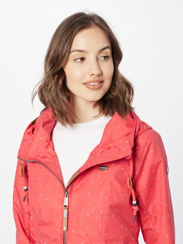 Ragwear Between-Season Jacket 'DANKKA' in Red