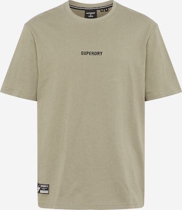 Superdry Shirt in Groen: voorkant