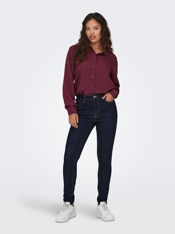 JDY Bluse 'JDYBrooke' i lilla