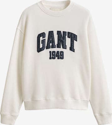 GANTSweater majica - bijela boja: prednji dio