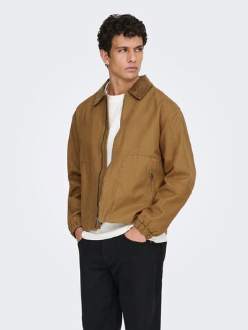 Only & Sons - Chaqueta de entretiempo 'ONSErik' en marrón