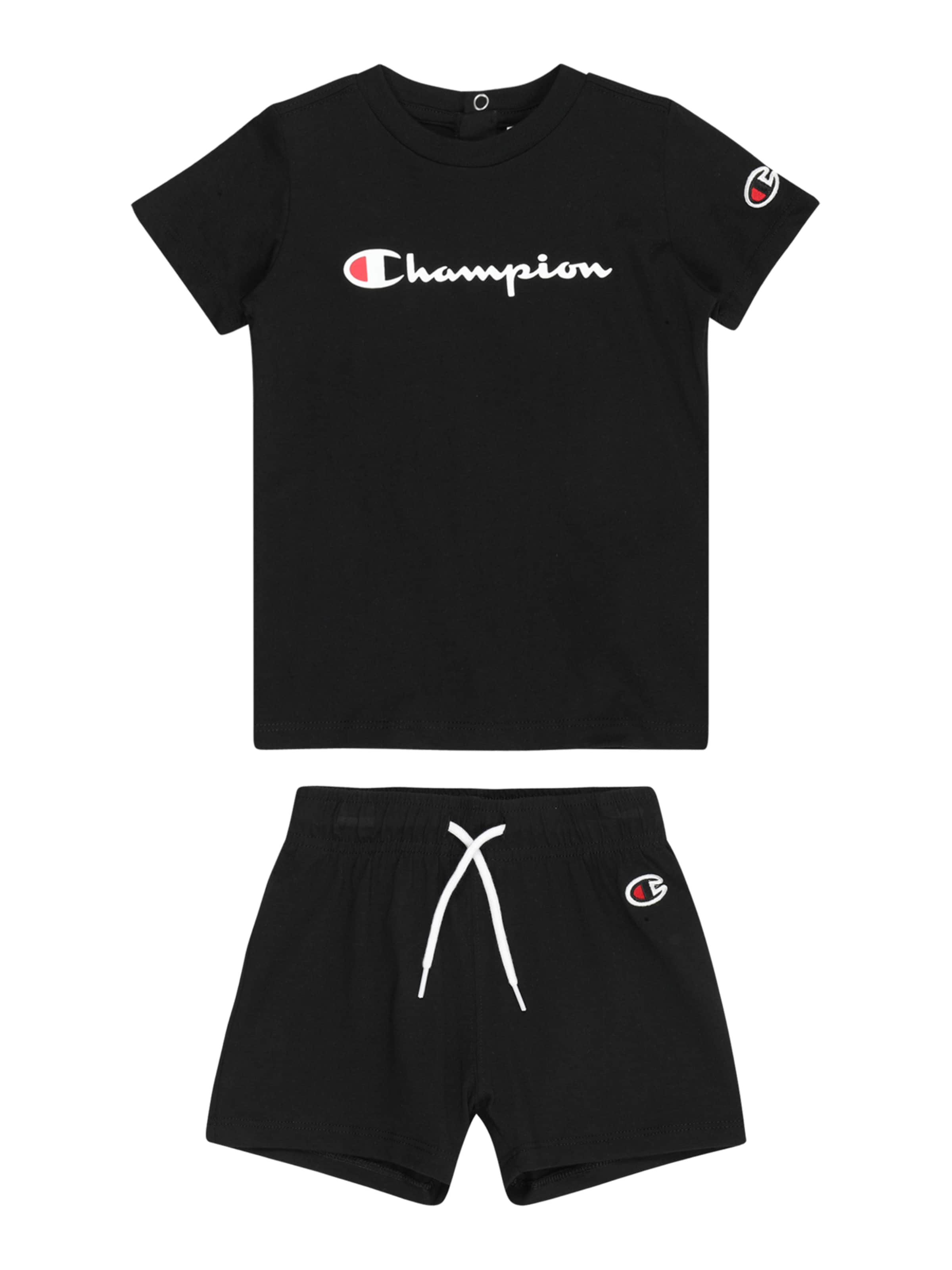 Champion Authentic Athletic Apparel Комплект в Черный: спереди