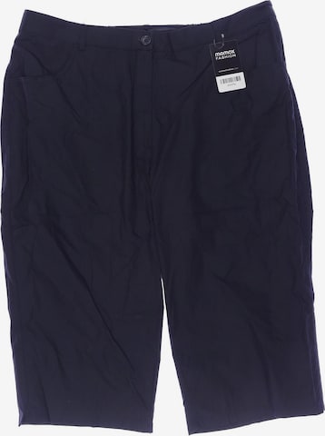 Ulla Popken Shorts 4XL in Blau: Vorderseite