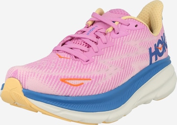 Sneaker de alergat 'Clifton 9' de la Hoka One One pe roz: față