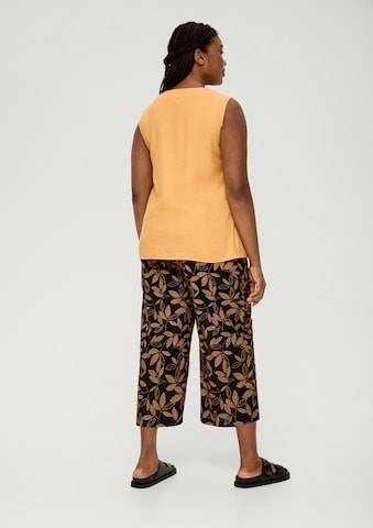 TRIANGLE Wide leg Trousers in Brown