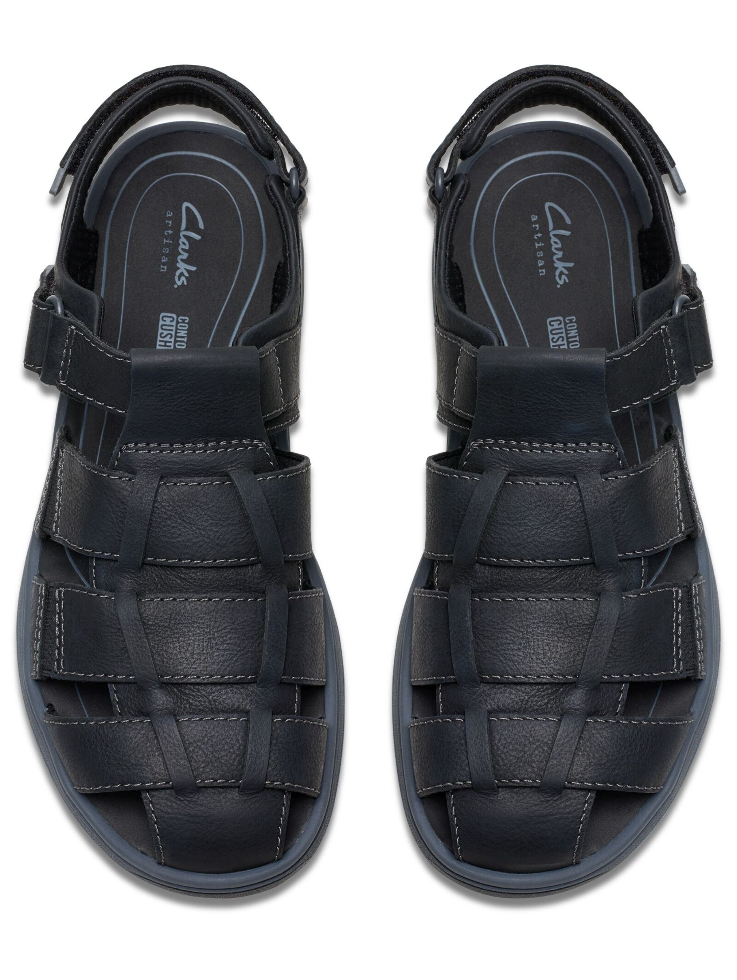 Sandalo da trekking di CLARKS in nero