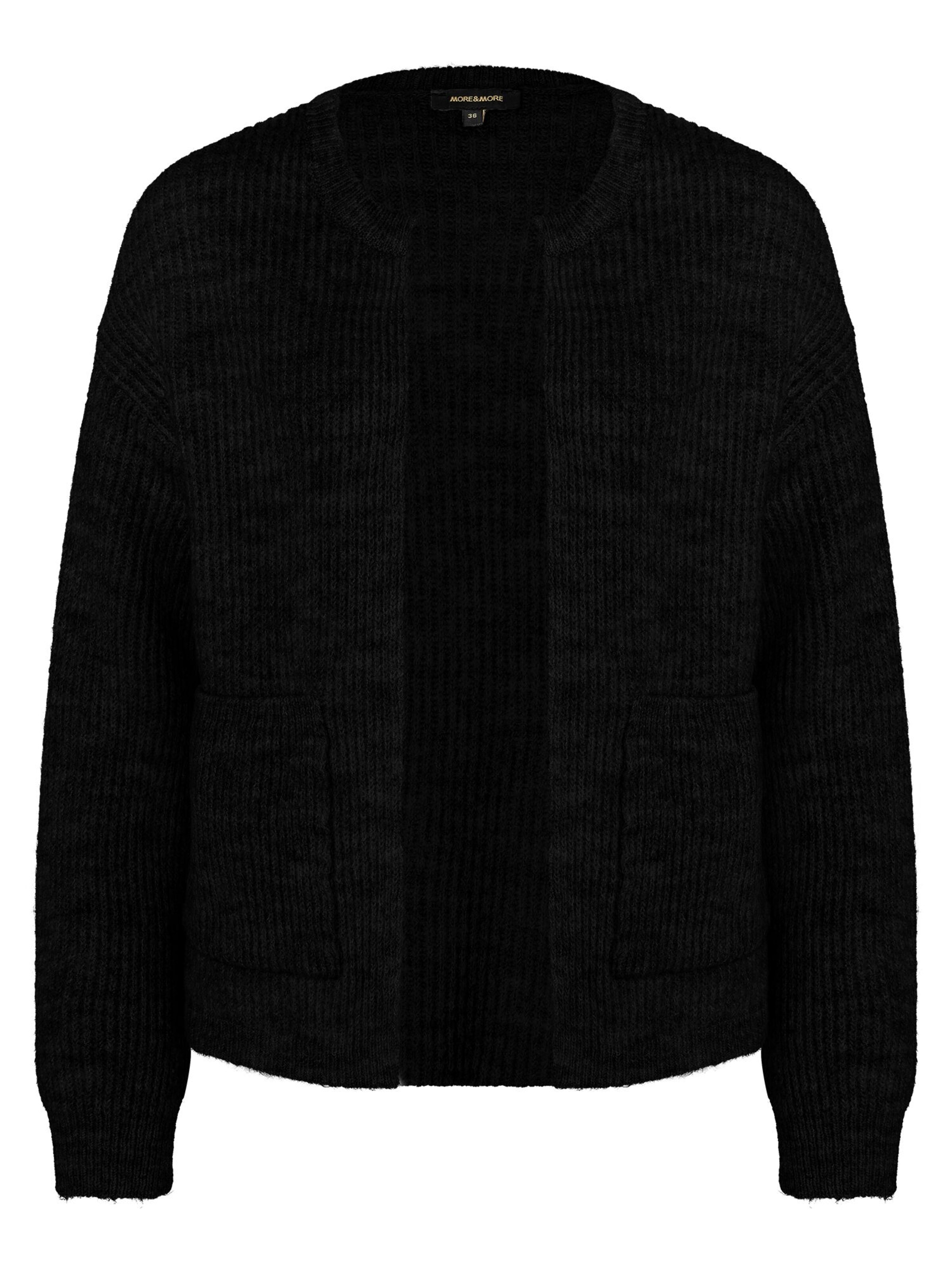 Giacchetta di MORE & MORE in nero: frontale