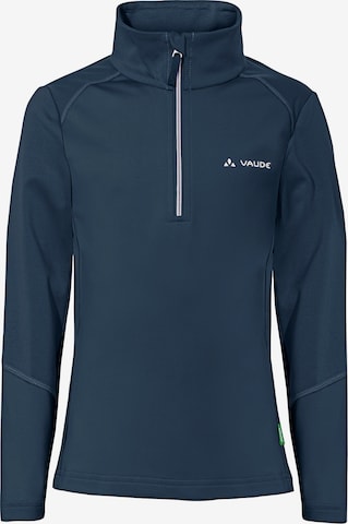 VAUDE Sports sweater 'Livigno' in Blue: front