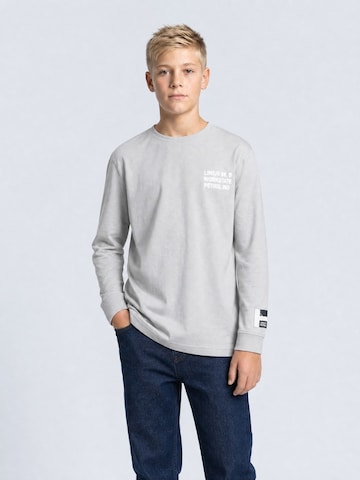 Petrol Industries Shirt in Grijs: voorkant