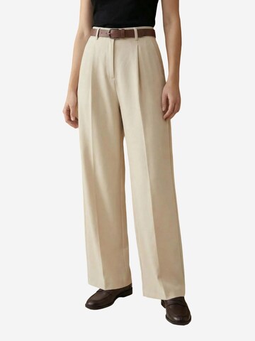 My fashionWide Leg/ Široke nogavice Hlače - bež boja