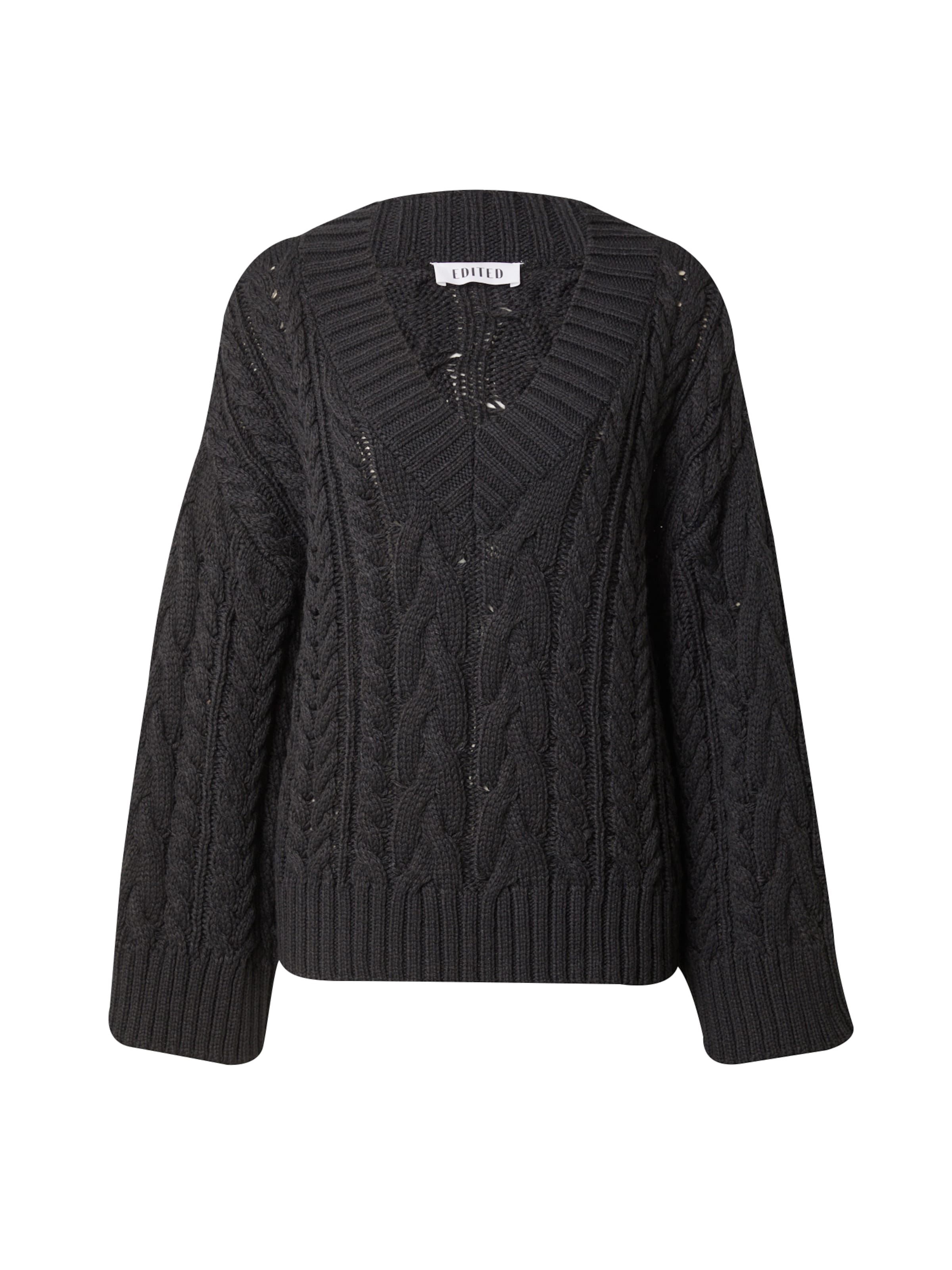 EDITED Πουλόβερ 'Alizee' σε μαύρο: μπροστά