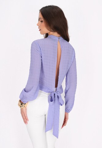 faina Blouse 'Fashion Look' in Purple