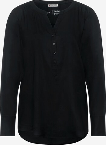 STREET ONE Blouse in Black: front