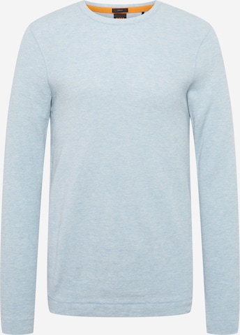 BOSS Orange Sweater 'Tempest' in Blue: front