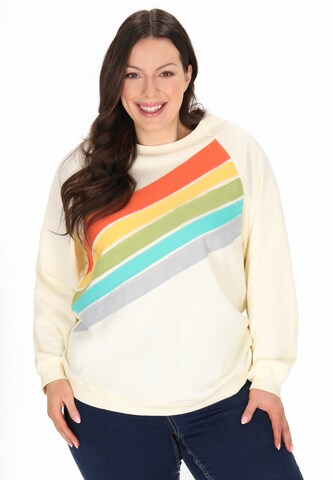 usha BLUE LABEL - Sweatshirt em branco: frente