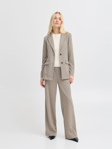 b.young Blazers ' BYROWAN LONG BLAZER - ' in Beige