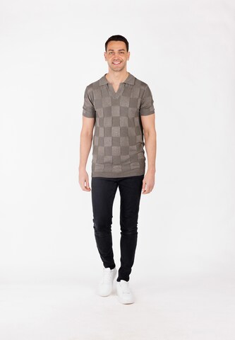 Key Largo - Camiseta 'HARBOR' en marrón
