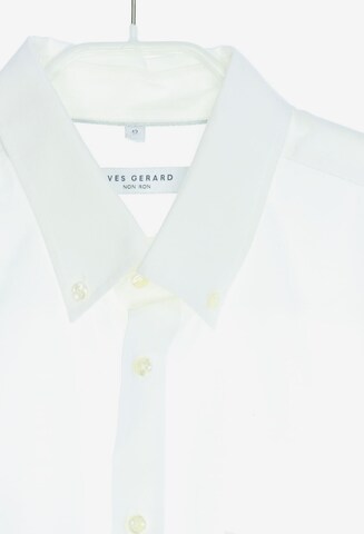 YVES GERARD Button Up Shirt in L in White