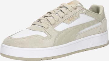 Baskets basses 'Court Classic Street' PUMA en beige : devant