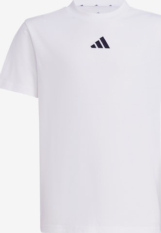 ADIDAS SPORTSWEAR Λειτουργικό μπλουζάκι σε λευκό: μπροστά