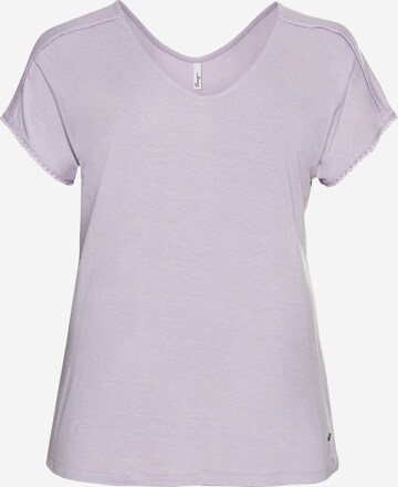 SHEEGO Shirt in Purple: front