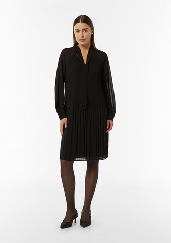 COMMA Kleid in Schwarz: Vorderseite