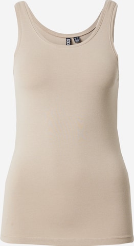 Haut 'PCSIRENE' PIECES en beige : devant