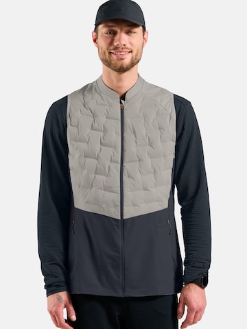 Giacca sportiva 'ZEROWEIGHT INSULATOR' di ODLO in argento: frontale