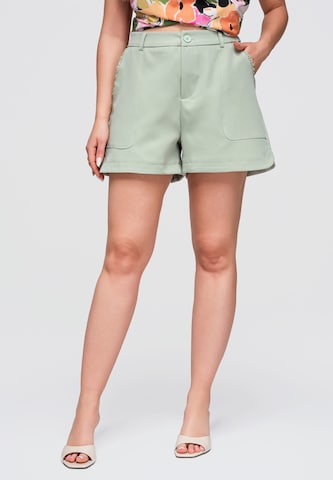 Pantalon Ombre en vert : devant