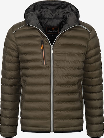Rock Creek Between-season jacket in Green: front