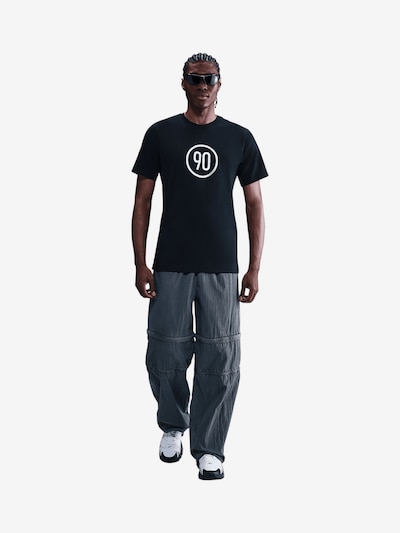 NIKE Funktionsshirt 'Total 90' in schwarz / weiß, Produktansicht