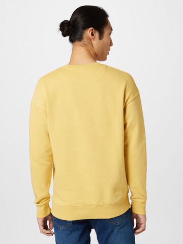 JACK & JONES Sweatshirt 'Star' in Gelb