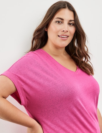 SAMOON T-shirt i rosa